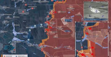 Новая карта боевых действий на Украине